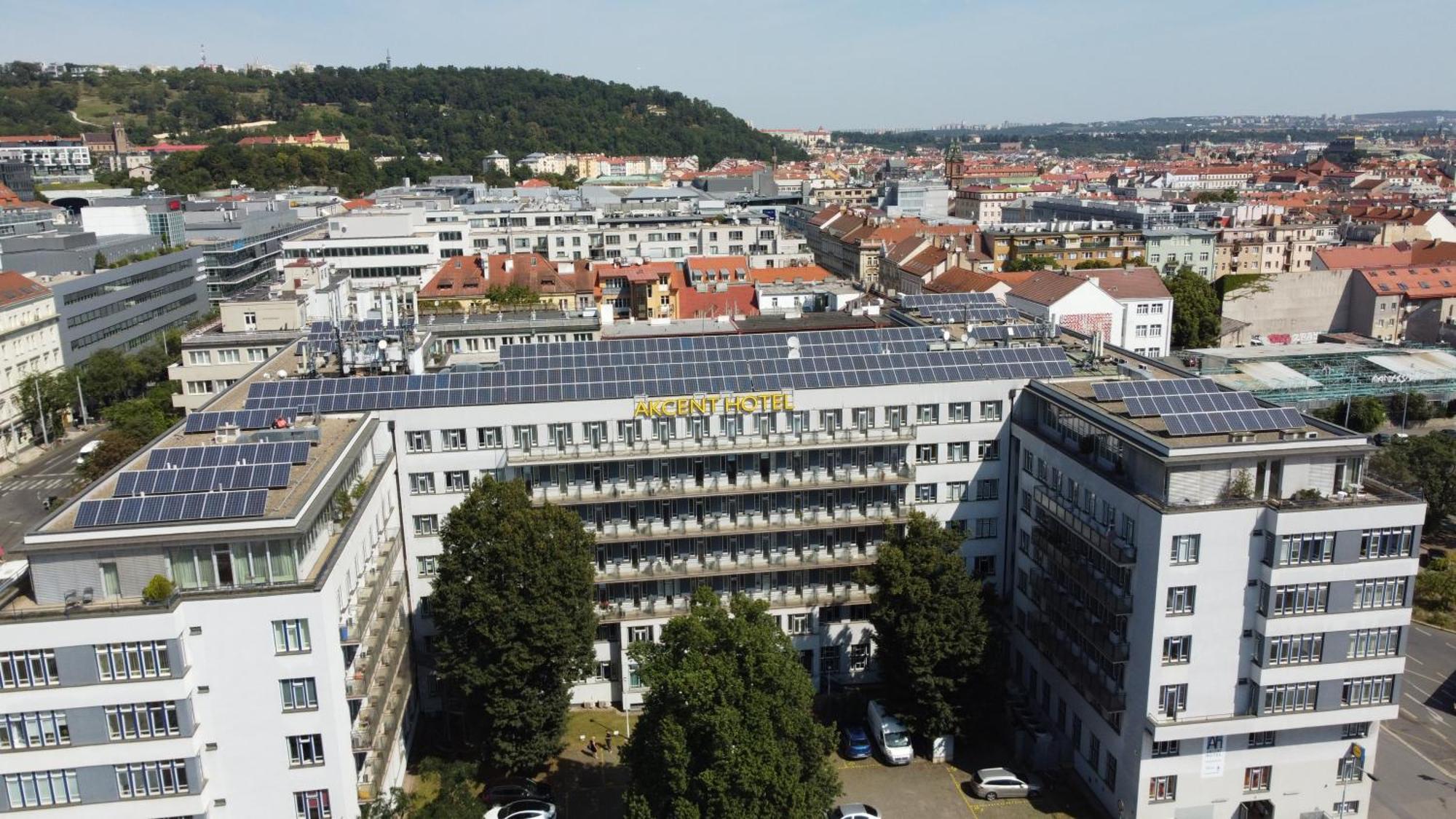 Akcent Hotel Prague Exterior photo